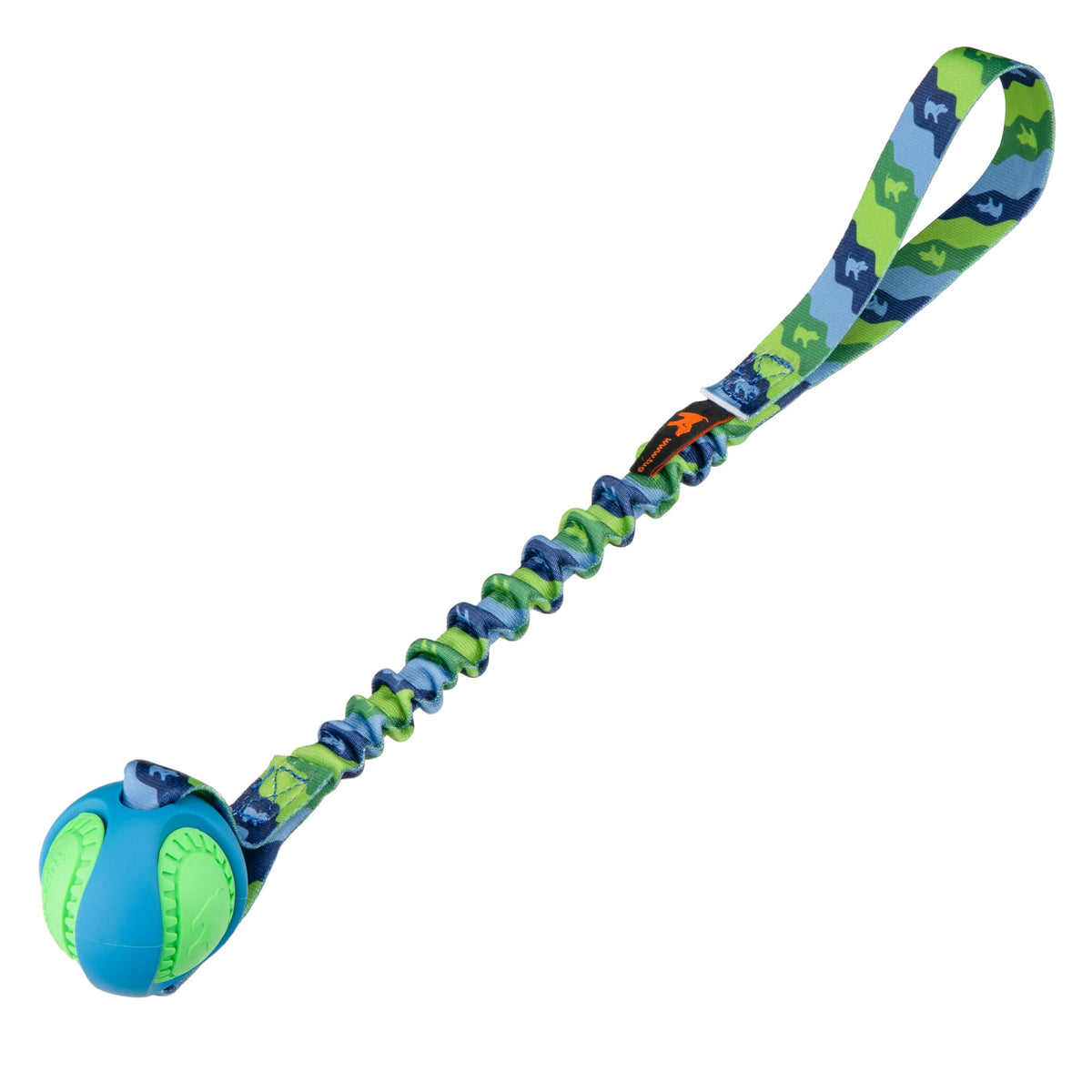 Tug-E-Nuff PowerBall, tira-elástica para juegos dinámicos y entrenamiento.
