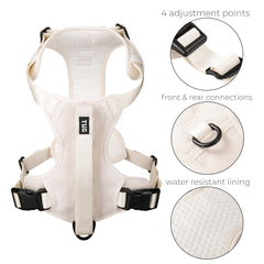 TUG Grab Dog Harness con enganches traseros, guía suave para entrenamiento básico.