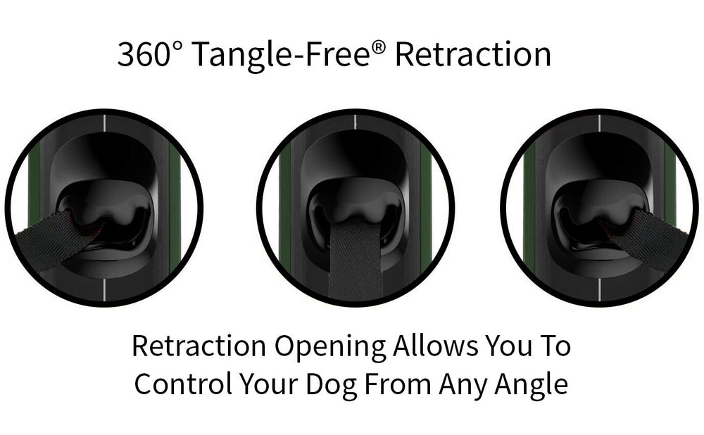 TUG Oval 360° cierre rápido para colocar y retirar la correa con un solo pulso.