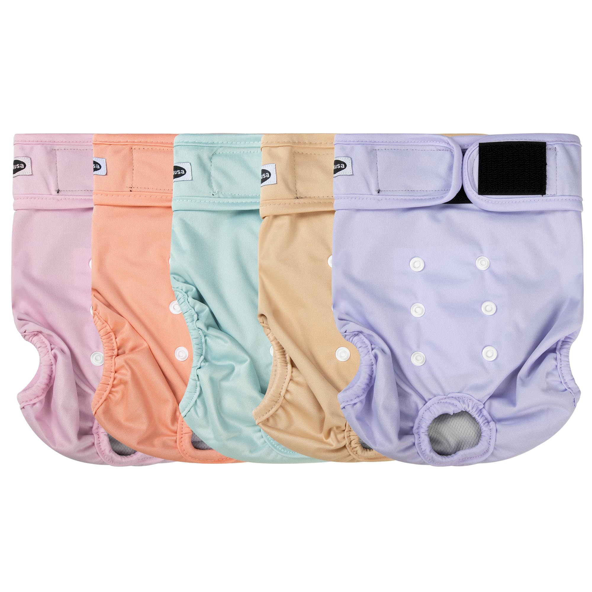 Tuiskusa pañales para perros femeninos con ajuste perfecto para comodidad y protección