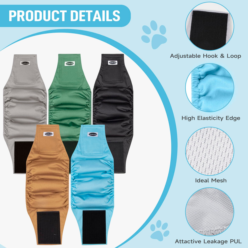 Tuiskusa tallas múltiples aseguran ajuste perfecto para perros de distintos tamaños.