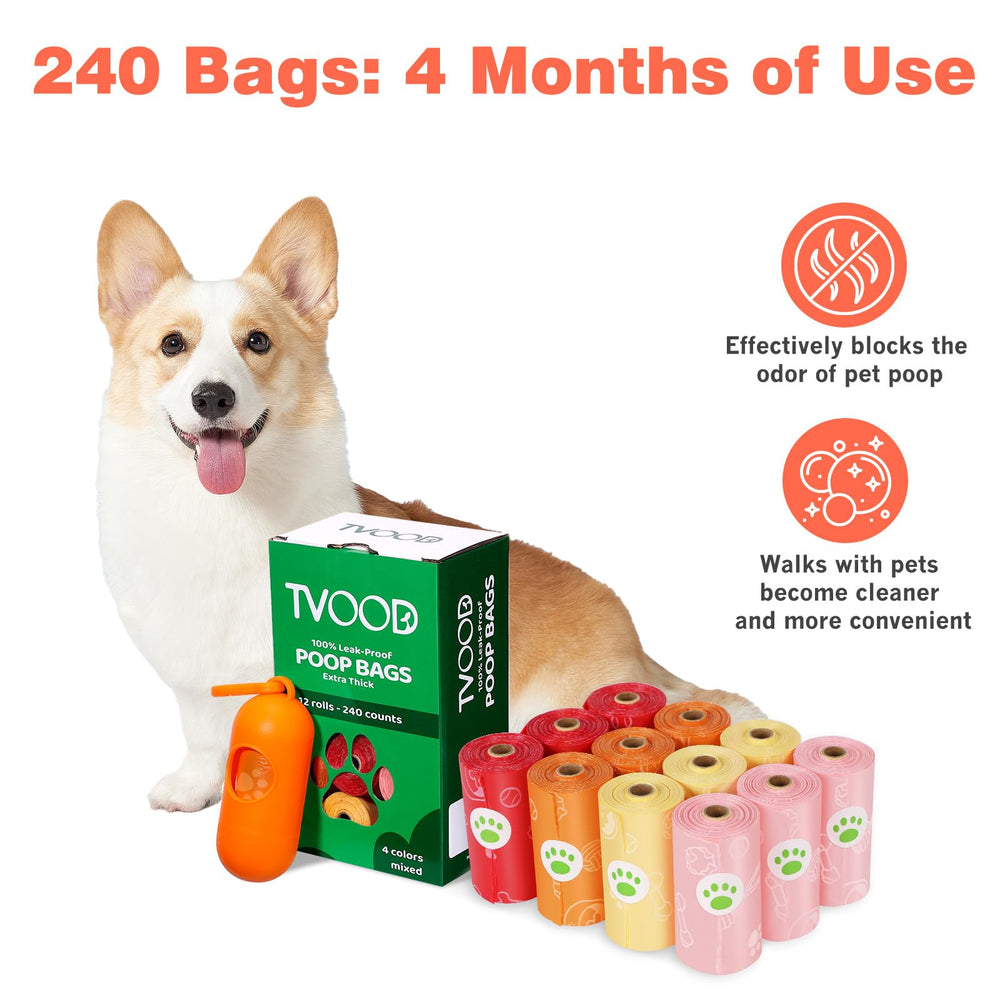 Paq de 240 bolsas con dispensador para viajes.