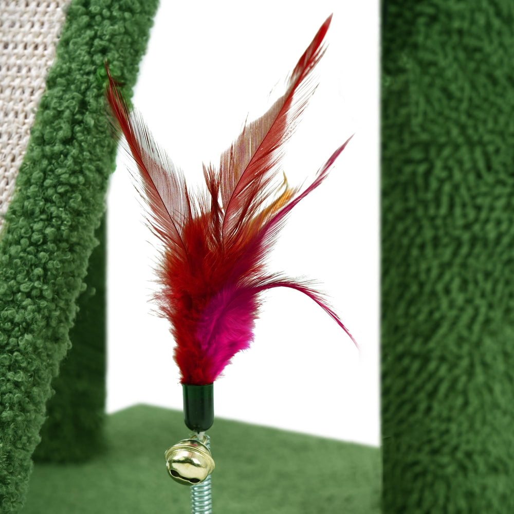 TWDEPART bolas-juguete colgantes, entretenimiento dinámico para gatos.