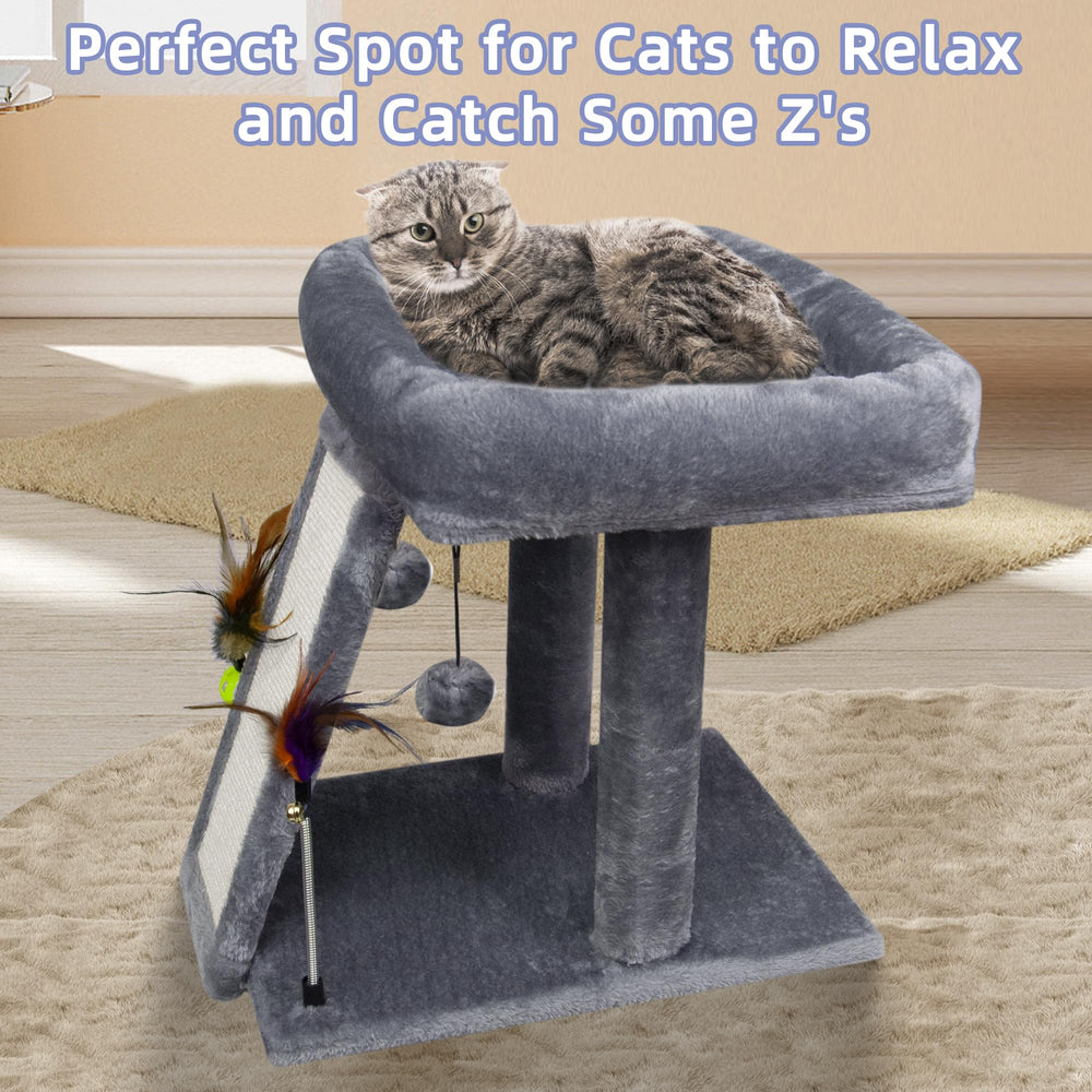 TWDEPART Gato-Arbol Diseño para Gatos Grandes: estructura estable para felinos grandes