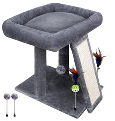 TWDEPART Gato-Arbol Plataforma Superior: zona de descanso suave para siestas