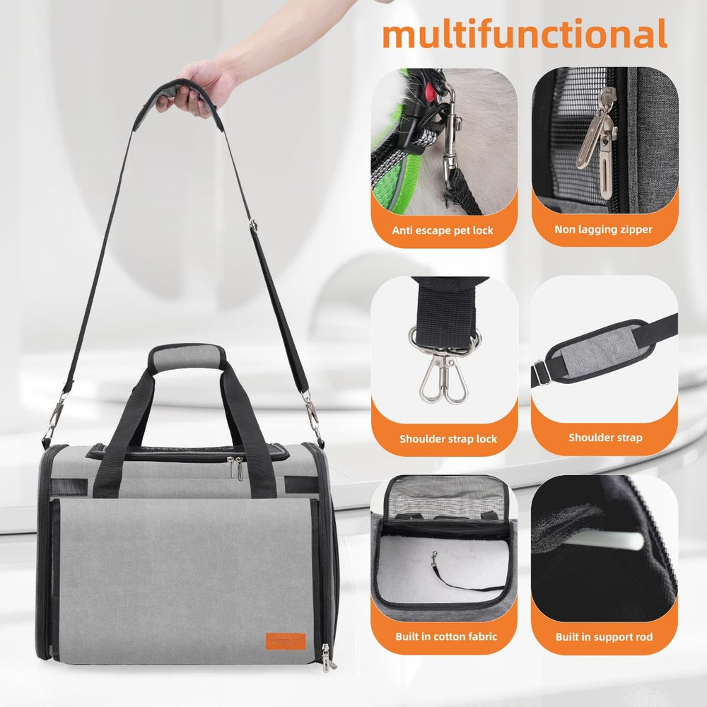TWDEPART Ideal para viajes y visitas al veterinario.