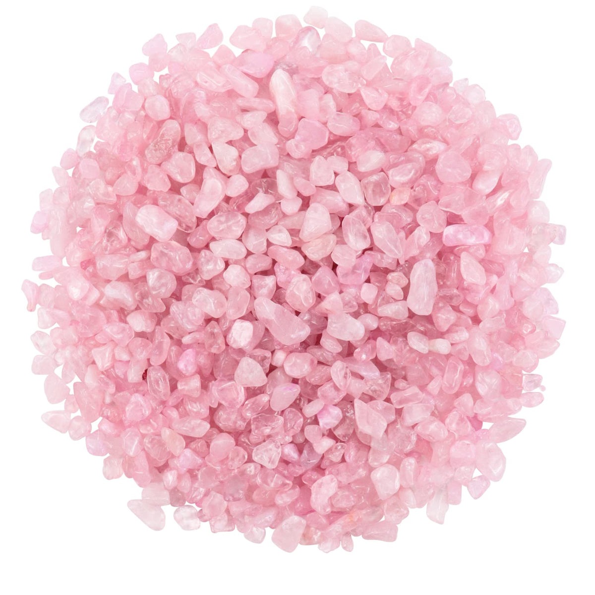Twdrer pedacitos rosados cristal natural para decoración de interiores y arreglos.