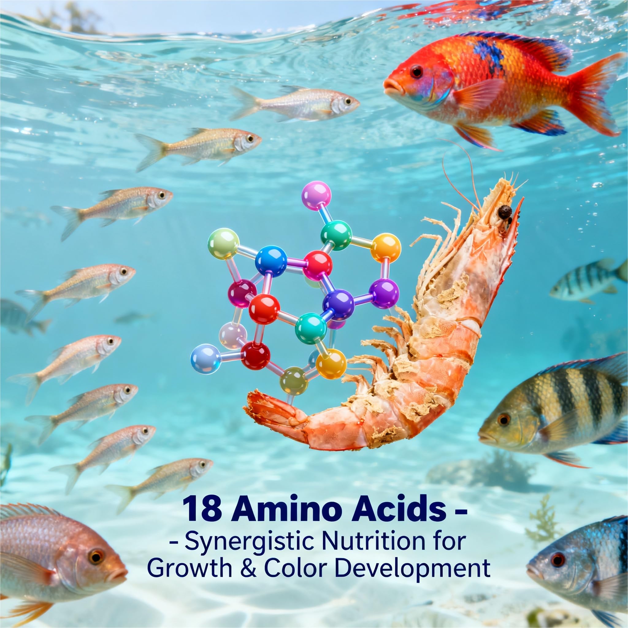 TWICEMET para betta y cíclidos: alimento completo a base de krill.