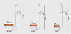 Twinstar difusor CO2 con perlas ultrafinas mejora la difusión