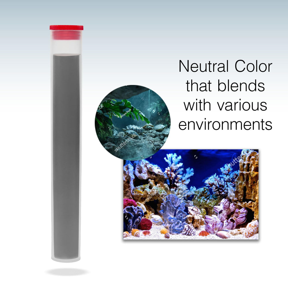Aplicación bajo agua con Aquastik ATLAS3B facilita arreglos en el acuario.