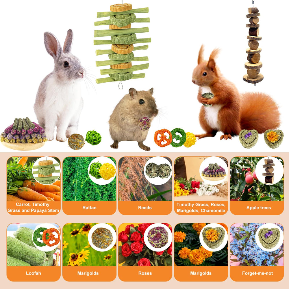 Tyotrbs Anticaburrimiento animales pequeños — mantiene ocupadas a las mascotas