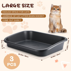 Arenero Uiifan con acceso fácil y diseño abierto para gato.