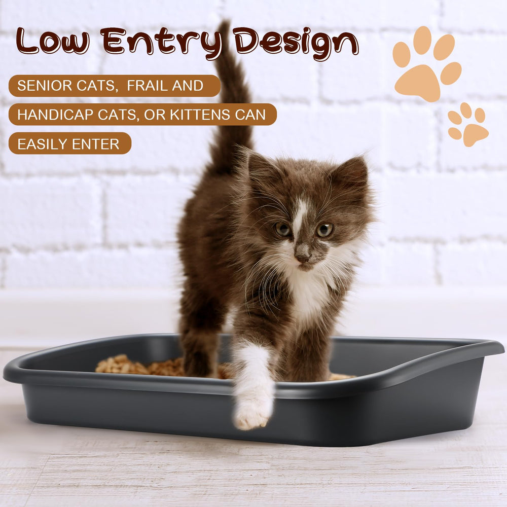 Diseño de entrada baja de Uiifan facilita el uso para gatos.