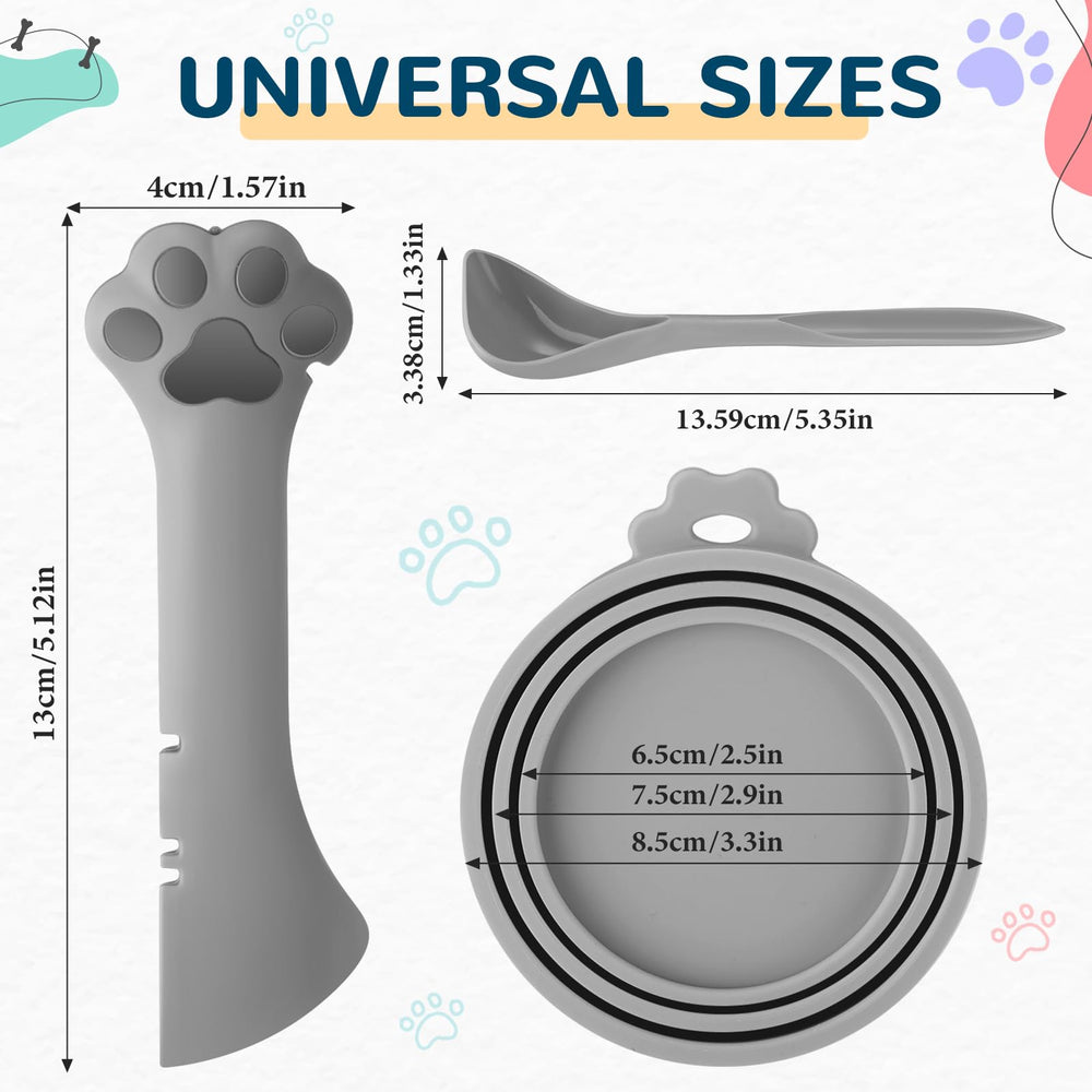Uiifan tapas de silicona para latas de perros y gatos evitan desperdicios