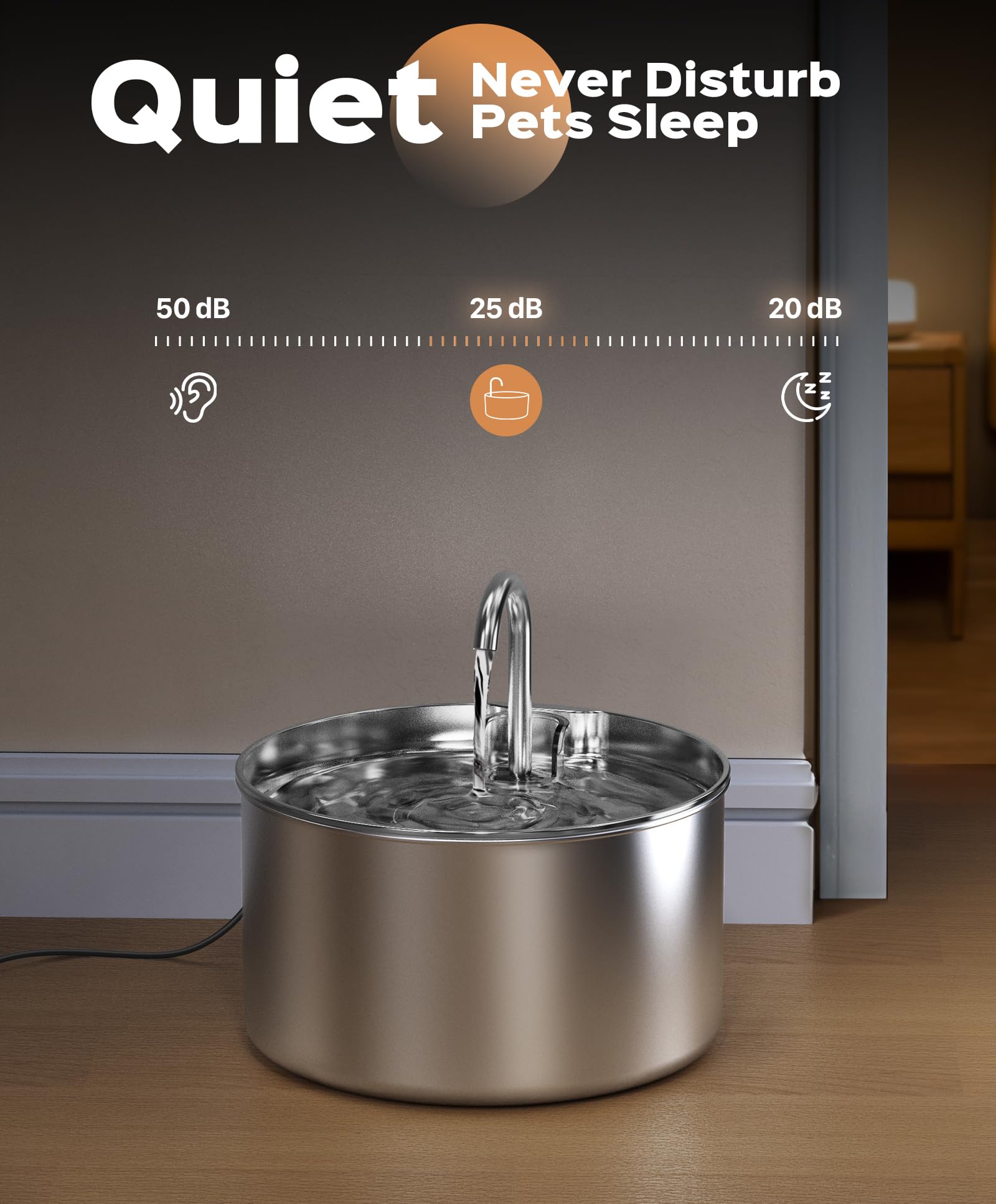 UIOOQ capacidad-74oz: suministro suficiente incluso cuando sales de casa.