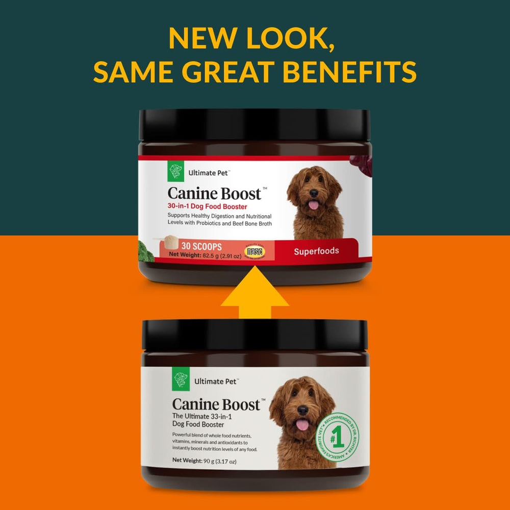 Canine Boost topping para comida de perro, opción conveniente
