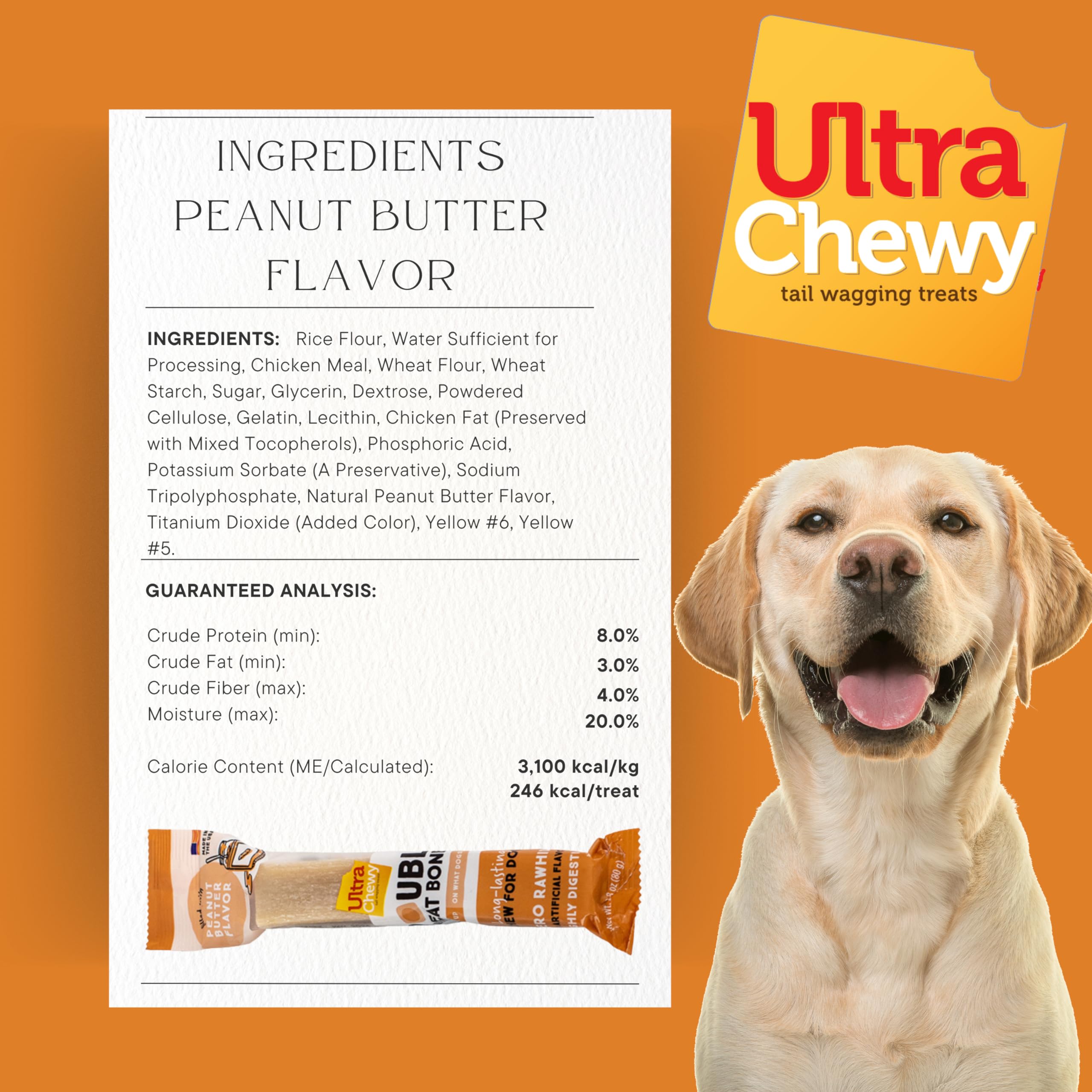 Ultra Chewy paquete doble, dos porciones para varios días.