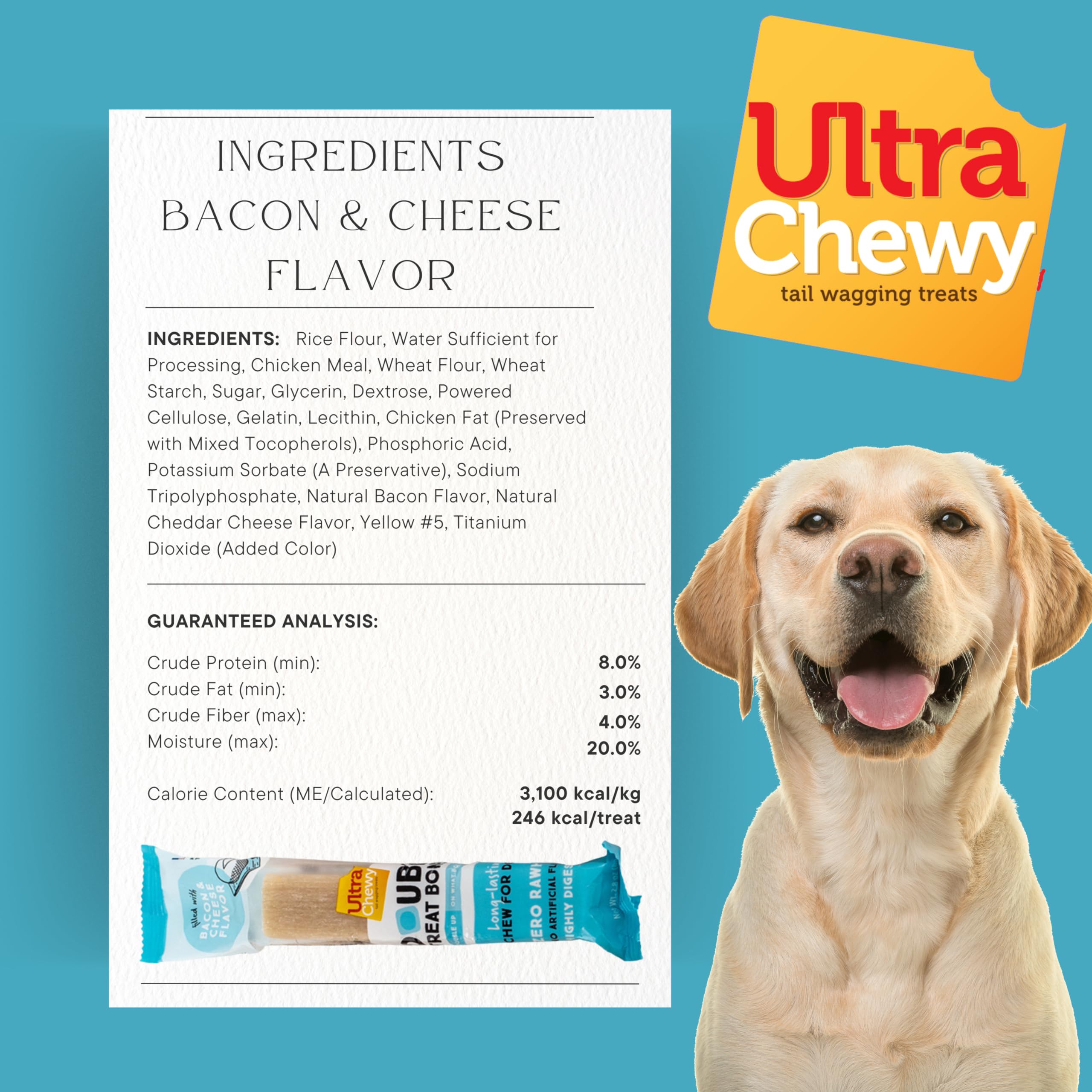 Ultra Chewy resistente para masticadores agresivos.