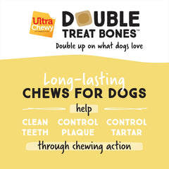 Ultra Chewy doble-trat hueso arándano: sabor fresco y masticación larga.