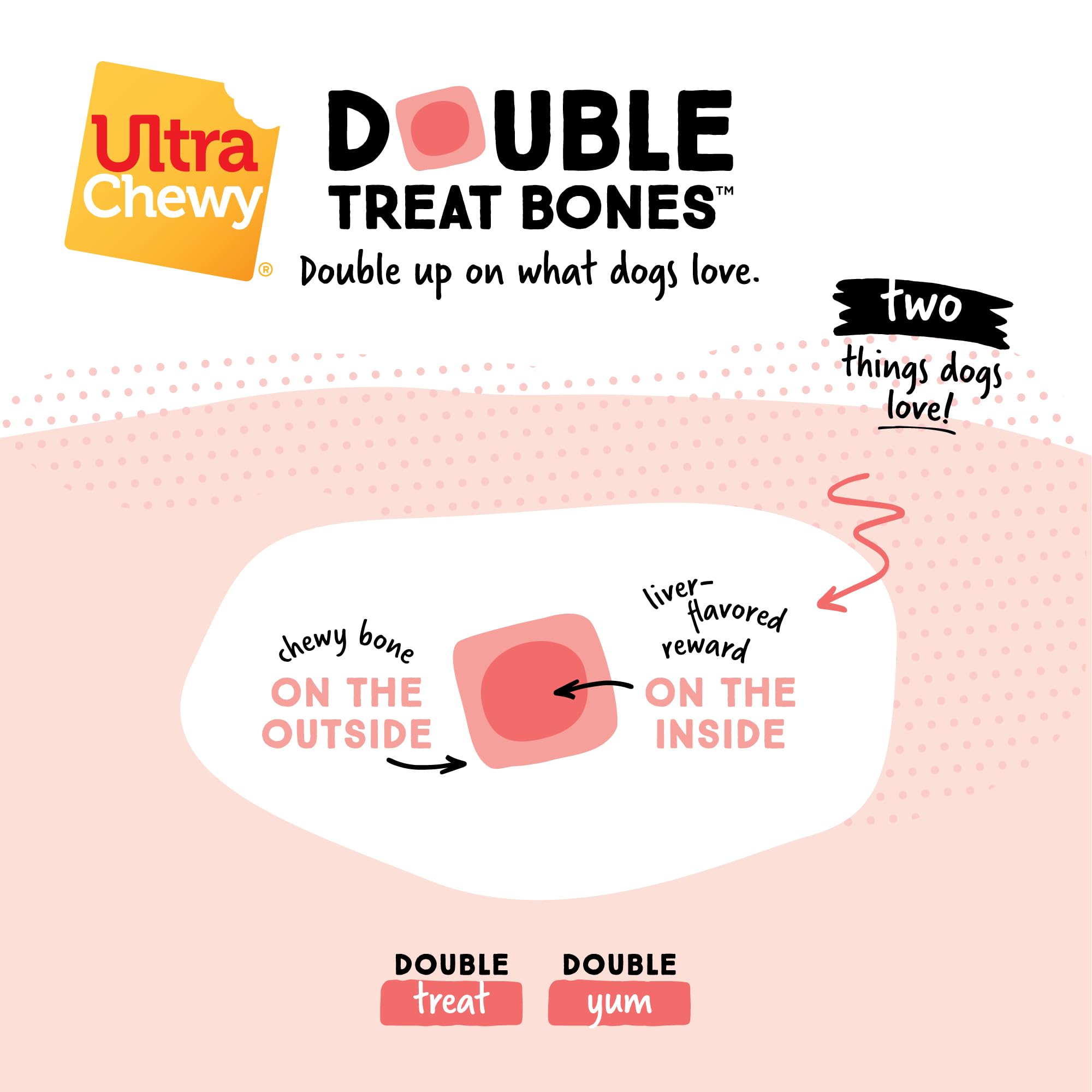 Ultra Chewy hígado: ayuda a mantener una boca más fresca al masticar.
