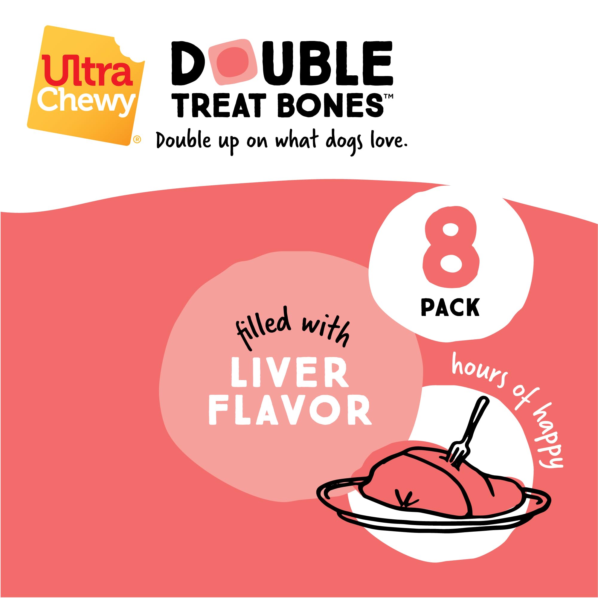 Ultra Chewy hígado: opción conveniente para llevar durante paseos y viajes.