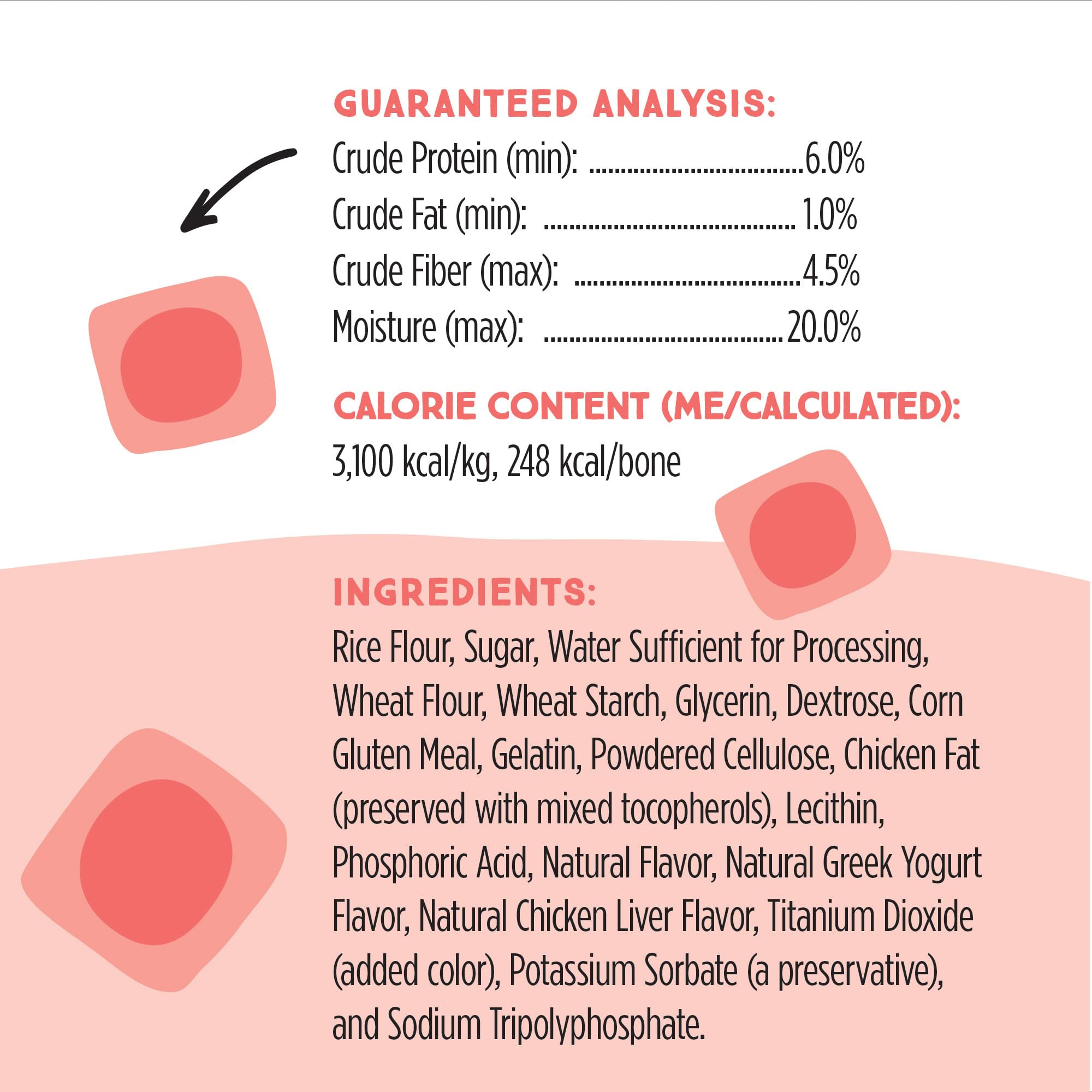 Ultra Chewy hígado: fórmula altamente digestible y libre de cuero crudo.