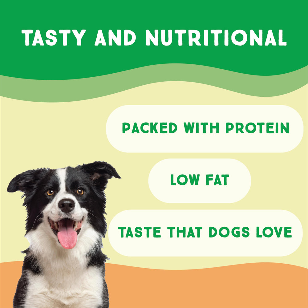 Ultra Chewy tendones de pavo para perros, snack hipoalergénico y simple.
