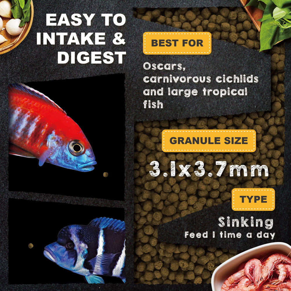 Ultra Fresh coloración natural con espirulina y algas para peces vibrantes
