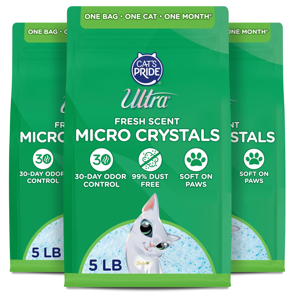 ULTRA paquete frontal de Ultra Fresh, cristales micro aromatizados para uso diario