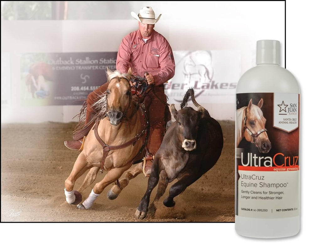 UltraCruz champú equino cabello-brillante, pelaje suave tras lavado