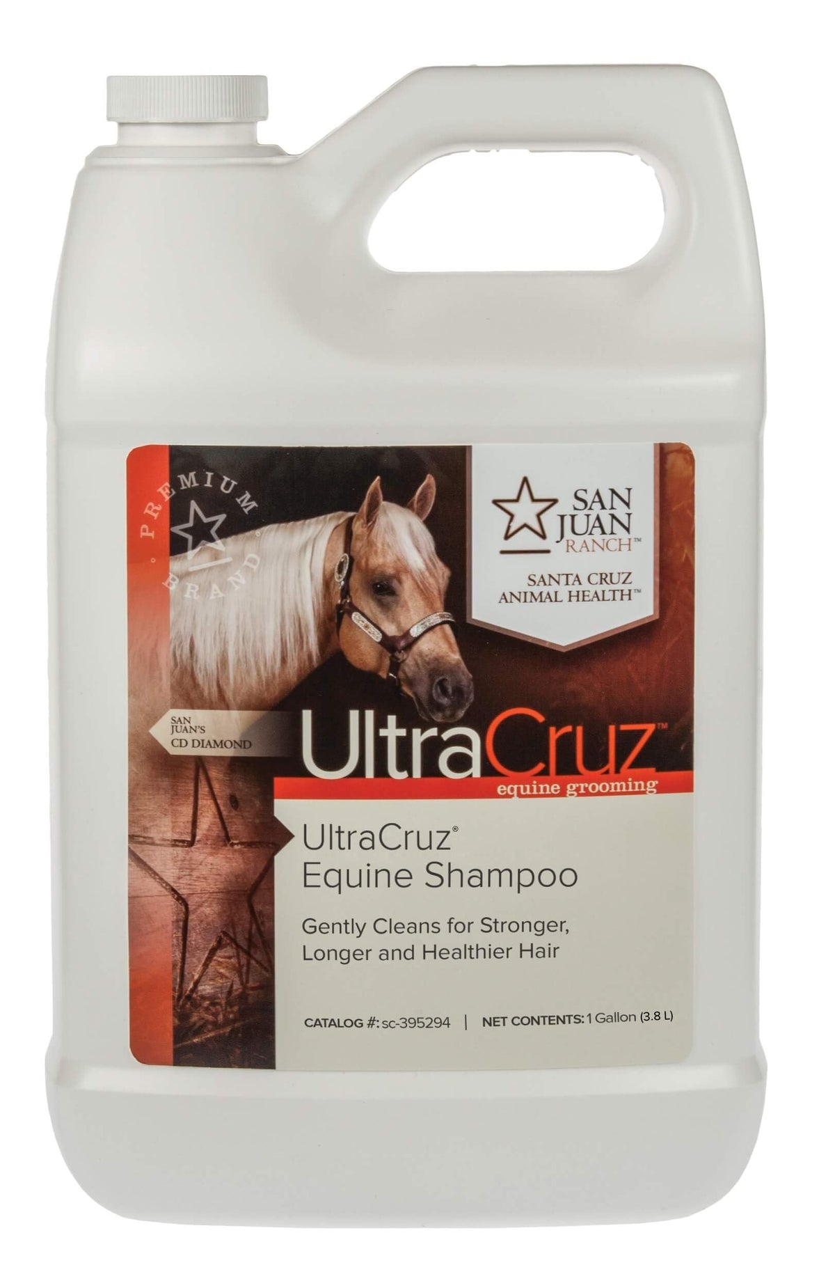 UltraCruz Champú Equino espuma rica para un lavado suave y aromático