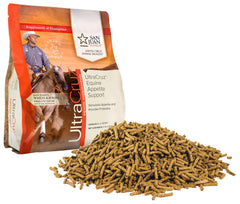 UltraCruz estimulante de apetito para caballos, granulos 4 lb, apoyo digestivo.