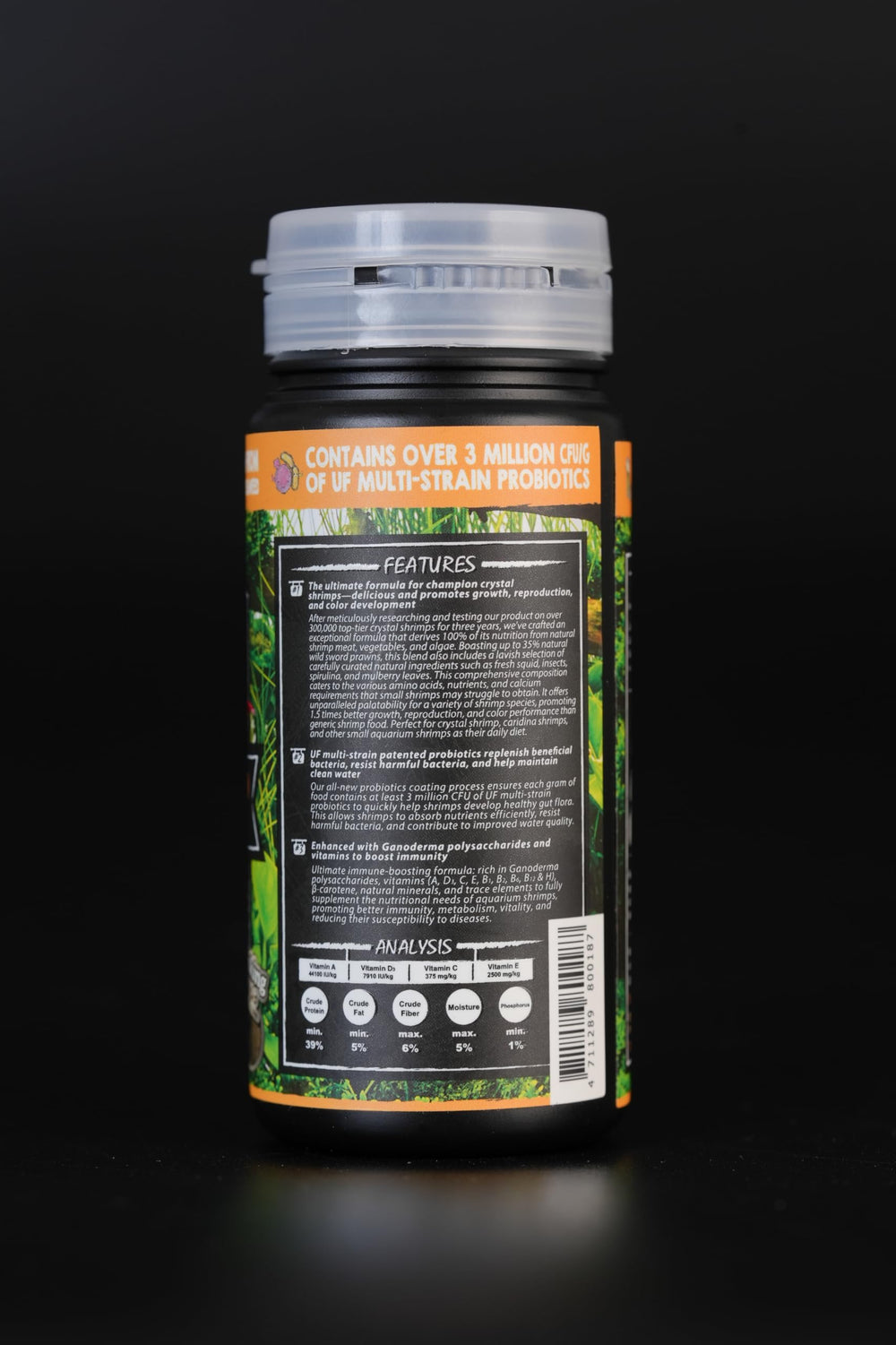 Ultra Fresh Alimento para langostinos, porciones adecuadas para varios ejemplares.