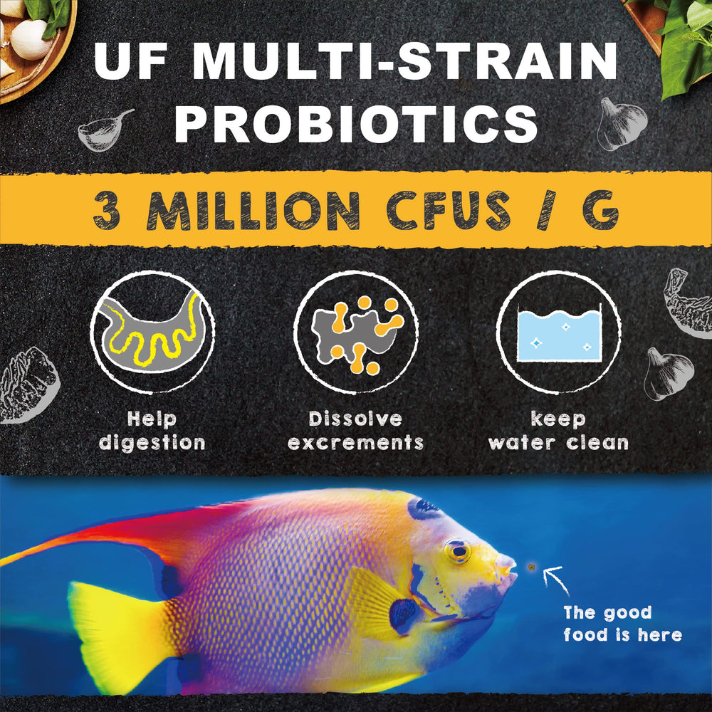 Ultrafresh Alimento Marino calcio y vitaminas para desarrollo saludable