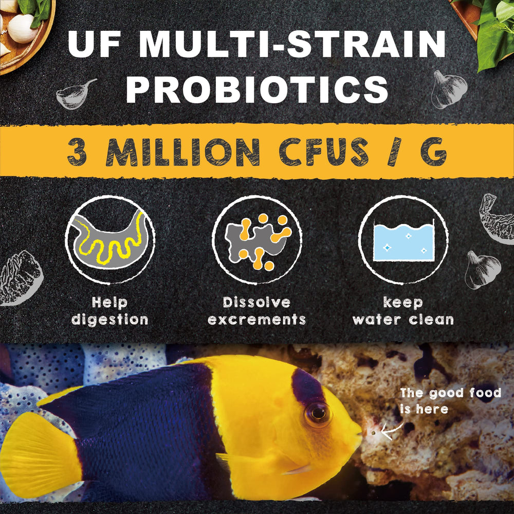 Ultra Fresh: probióticos 3 millones CFU/g para digestión y agua más limpia.