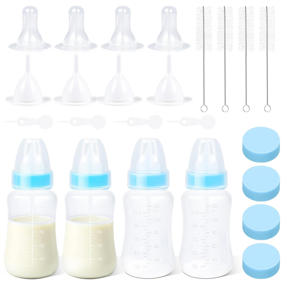 UMETASS biberón para cachorros y gatitos de 4 oz, práctico para alimentación inicial.