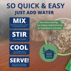 Under the Weather Bland Diet, caldo de huesos para sabor suave y nutrientes naturales
