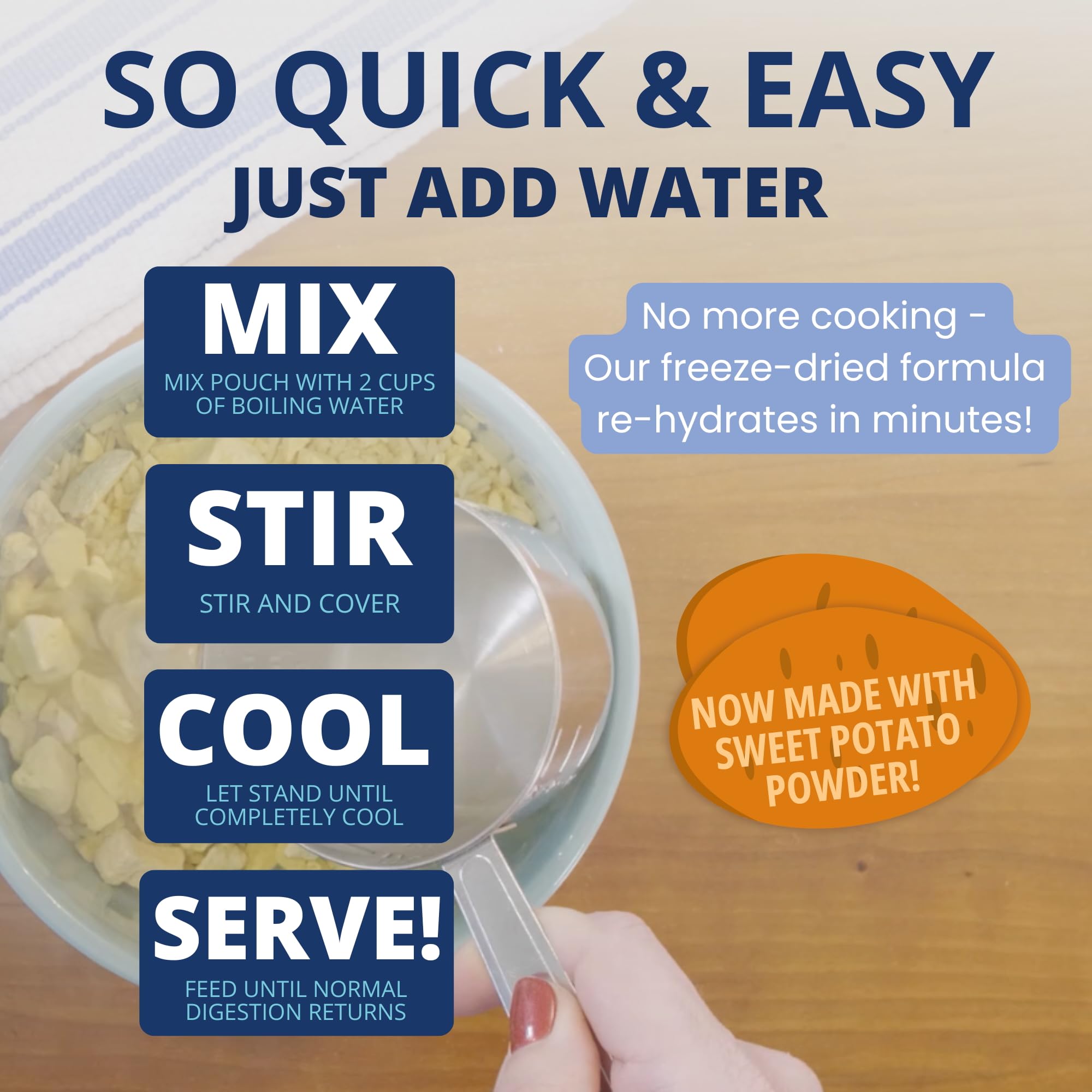 Under the Weather Bland Diet: mezcla de electrolitos para mejor hidratación
