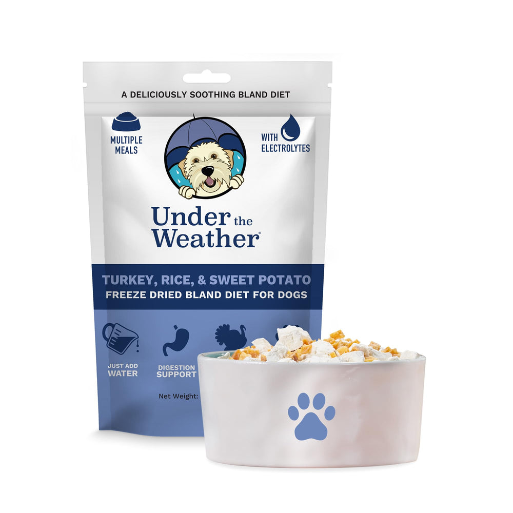 Under the Weather Bland Diet para perros: etiqueta del producto para compra rápida