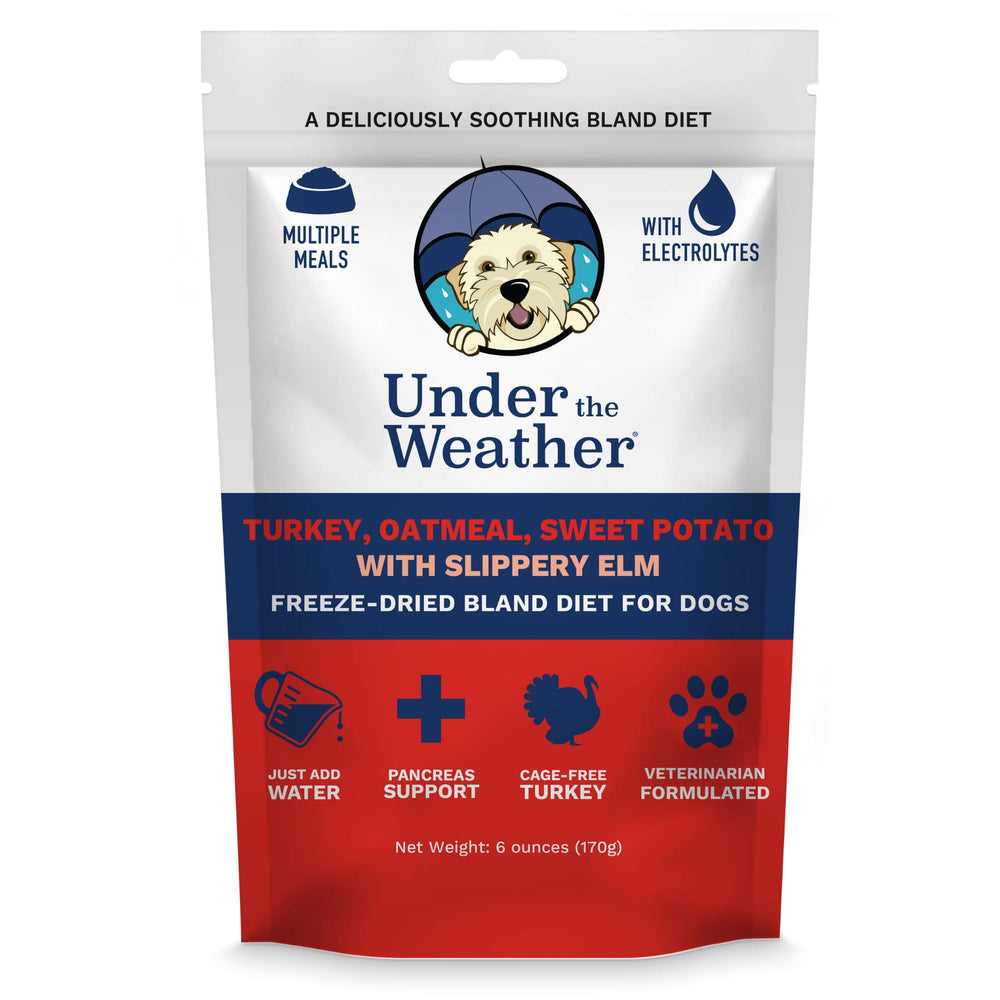 Under the Weather: porción de pavo para perro lista para hidratar