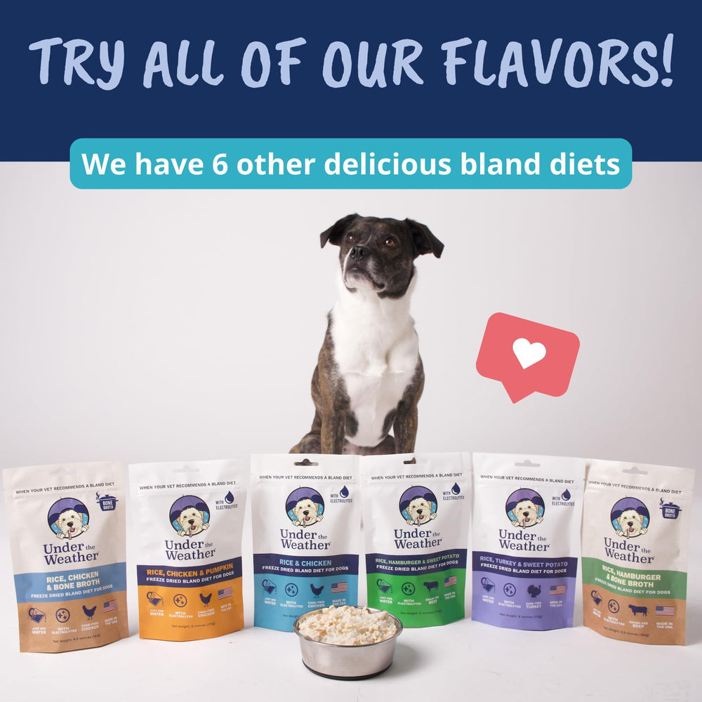 Under the Weather Bland Diet: ideal como topper para transición suave de dieta