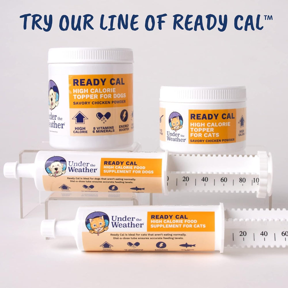 Under the Weather Ready Cal, dosis diaria de 1-2 medidas para peso.
