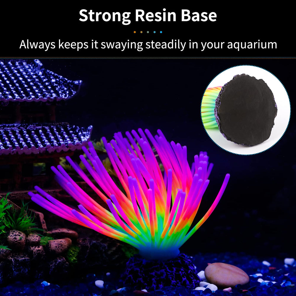 Uniclife brillo actinico: brilla bajo luces específicas para un acuario más vivo.