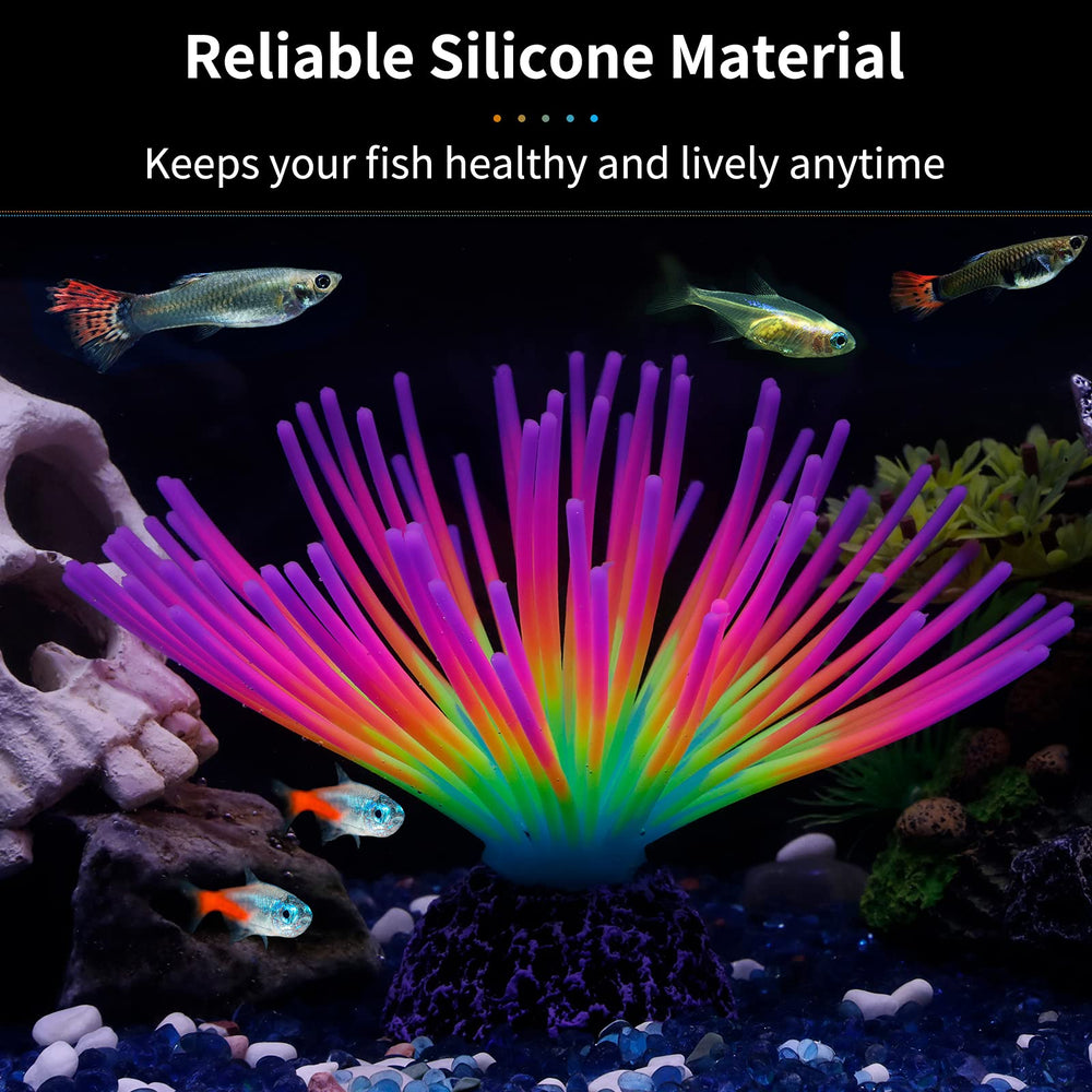 Uniclife decoración acuario agua dulce y salada: compatible con diferentes entornos.