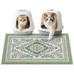Alfombra Unicorn Catcher para arena de gato, captura arena caida y facilita la limpieza.