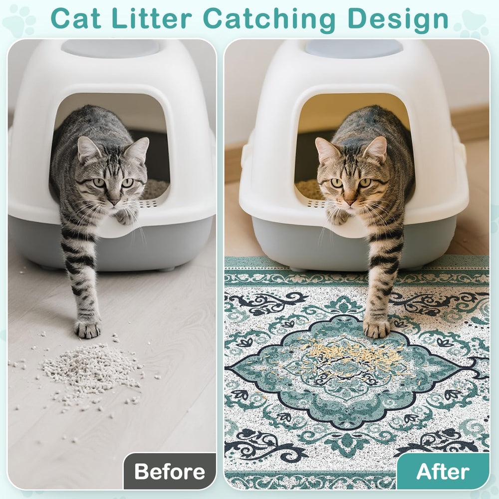 Alfombrilla Unicorn Catcher antideslizante para gatos, evita deslizamientos y protege el suelo