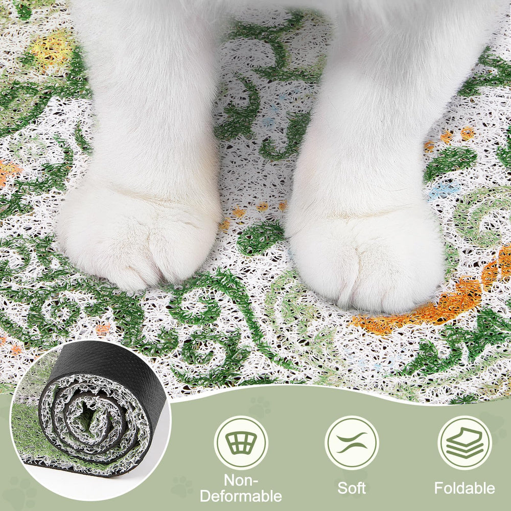 Alfombrilla Unicorn Catcher multiuso sirve como tapete para comida.