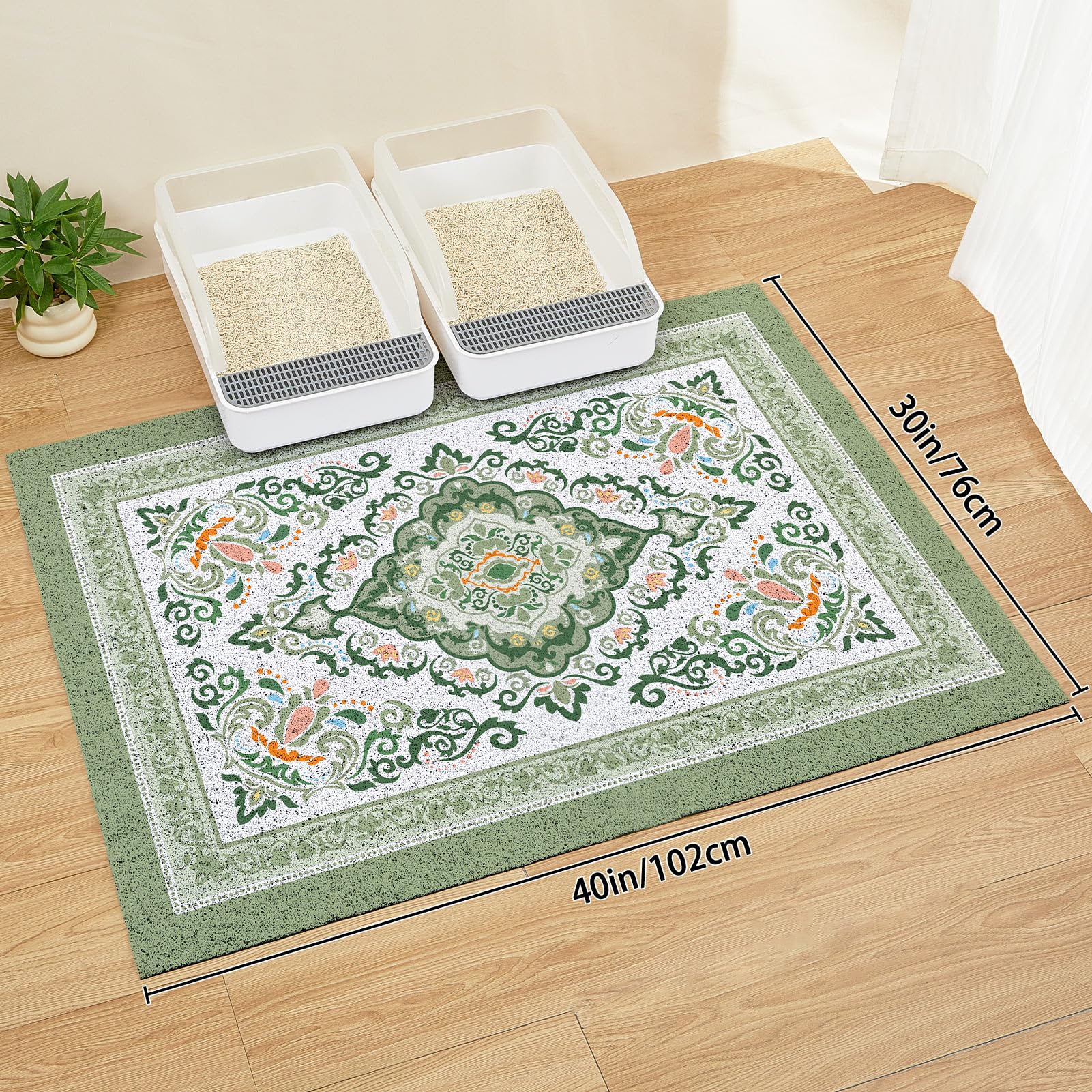 Alfombra Unicorn Catcher dimensiones 40x30 pulgadas para cubrir más superficie