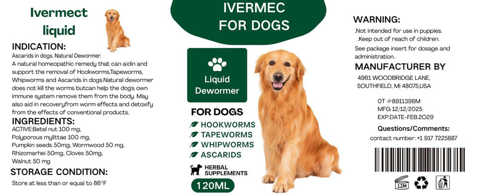 Unikuche Lvermect almacenamiento a ≤30°C para conservar calidad.