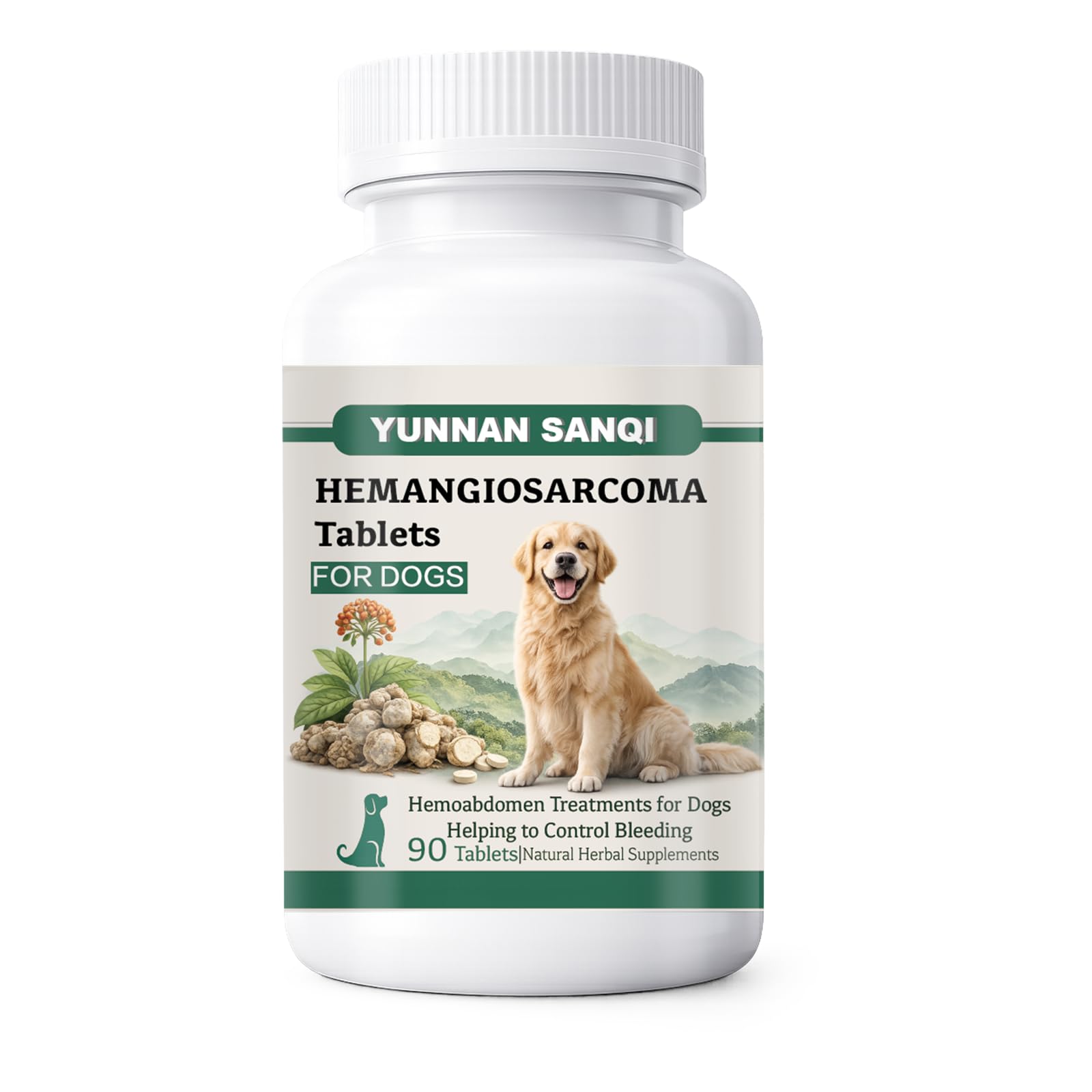 Unikuche Yunnan Sanqi para perros, control de sangrado en emergencias